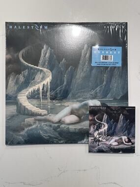 Halestorm Everest Signed Autographed Dark Plum Galaxy Vinyl- #4